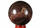 Polished Garnetite (Garnet) Sphere - Madagascar #132047-1